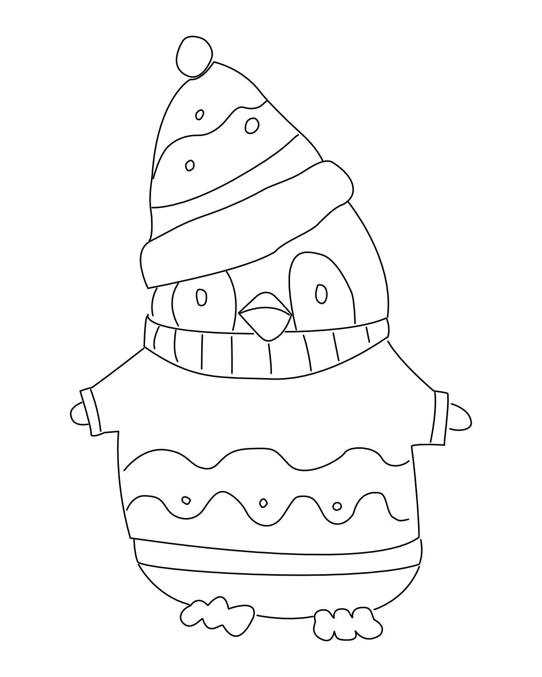 A christmas Pinguin